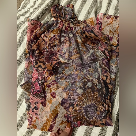 NWT Misa Los Angeles Saint Mini Dress in Augusta Batik - Picture 5 of 5